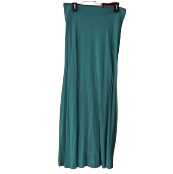 Threads 4 Thought Womans Turquoise Maxi Skirt Size Large‎ - Picture 1 of 7